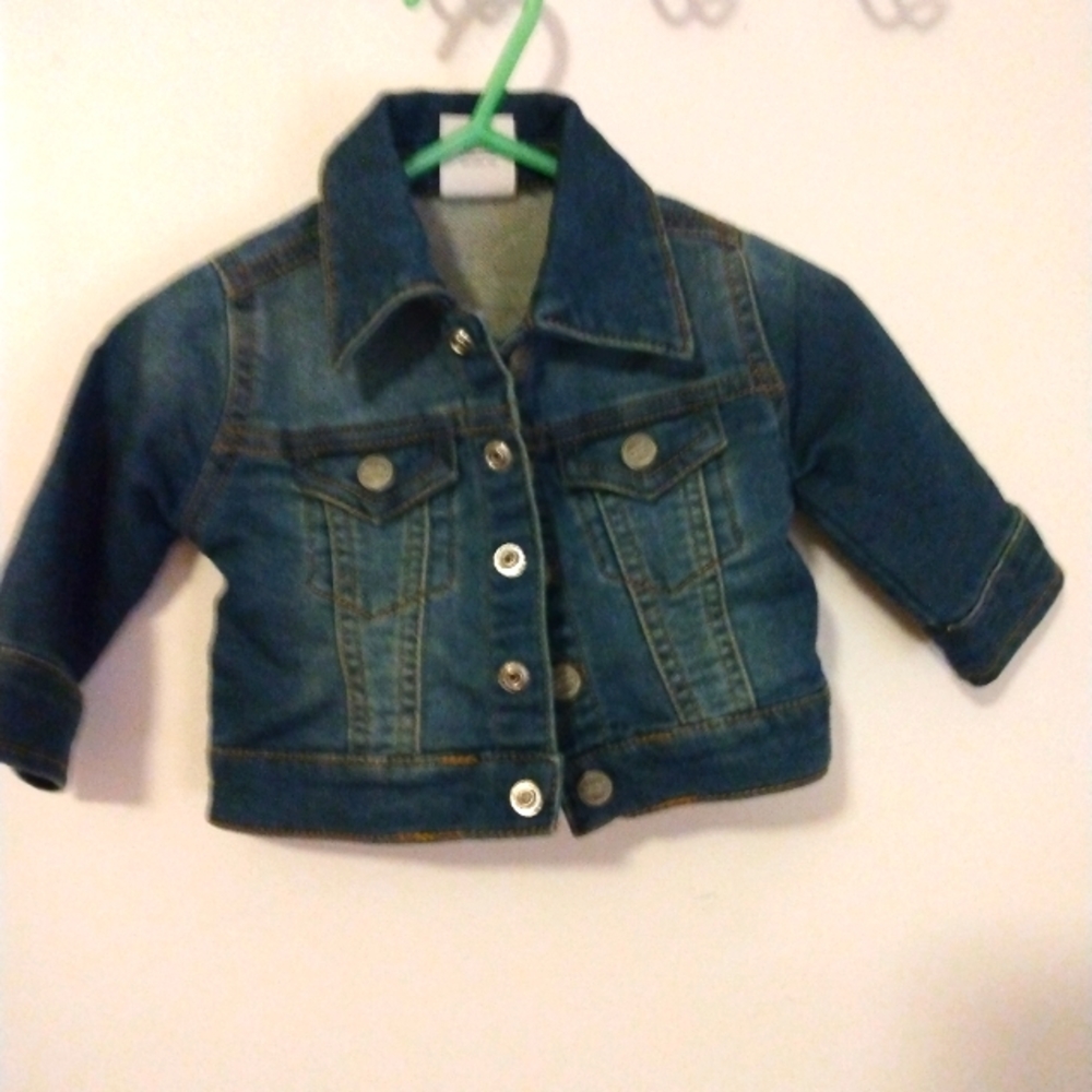 Wonder Nation Infant Blue Jean Jacket 0-3months